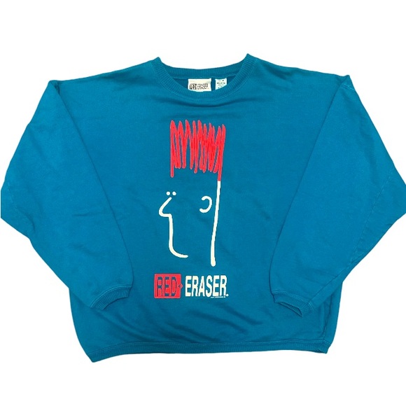 1992’ Vintage (Rare) Red Eraser Sweater